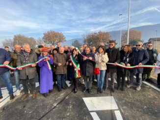 Inaugurata rotatoria Capodacqua-Passaggio opera attesa da decenni