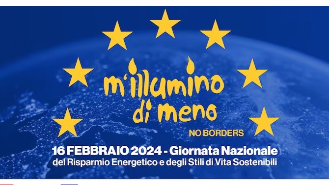 Assisi, un appello alla pace nel mondo con "M'illumino di meno 2024