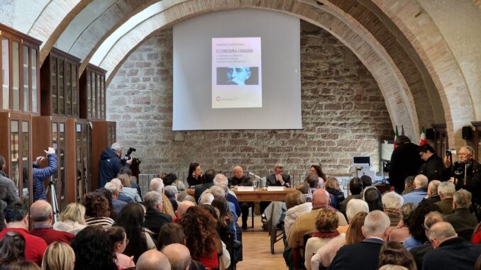 Economia Umana: ad Assisi il confronto tra Maurizio Landini e il vescovo Sorrentino