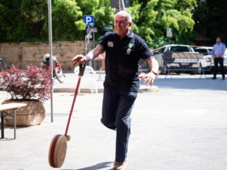Petrignano d'Assi ospita il Campionato Coppie Lancio Formaggio