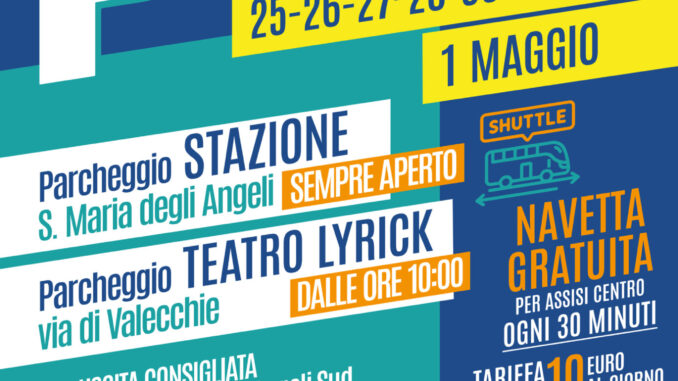Navetta gratuita per il centro storico nei ponti aprile e 1°maggio