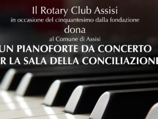Il Rotary Club di Assisi celebra suo 50° anniversario dono musicale