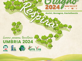 “Respira”: ad Assisi dal 25 al 28 giugno gli eventi Fai-Cisl