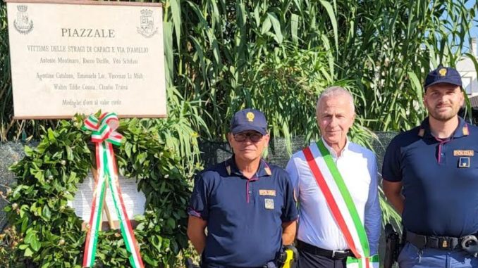 Assisi Rende Omaggio a Paolo Borsellino e alla Sua Scorta