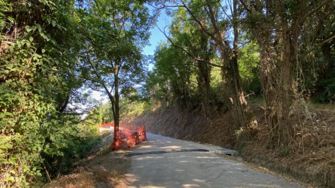 Riaperta la strada tra Paradiso e  San Presto con risorse comunali