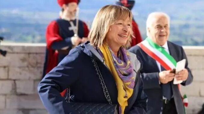 Tesei: "La pace è più necessaria che mai, il rischio è per tutti"