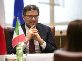 Il Ministro Giancarlo Giorgetti ad Assisi