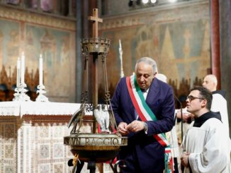 Assisi celebra San Francesco, la Sicilia ha donato l’olio