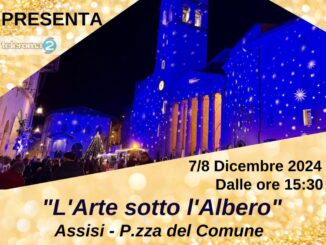 Arte e Natale si incontrano ad Assisi in piazza del Comune 