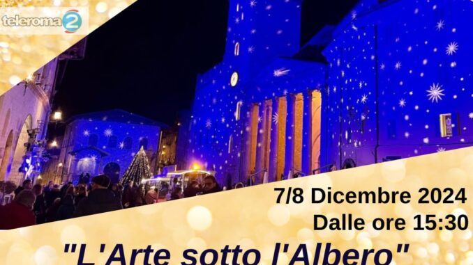 Arte e Natale si incontrano ad Assisi in piazza del Comune 