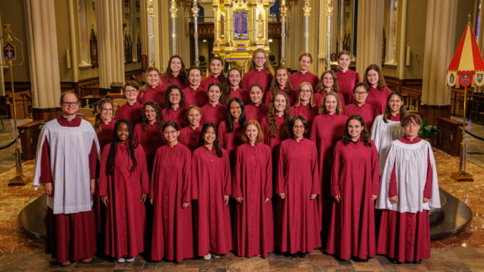 Coro Magnificat Ateneo Notre Dame in concerto in Basilica