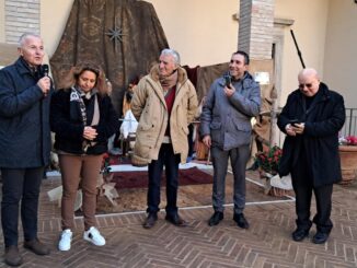 Inaugurato il presepe monumentale di Agrestini al Vescovado