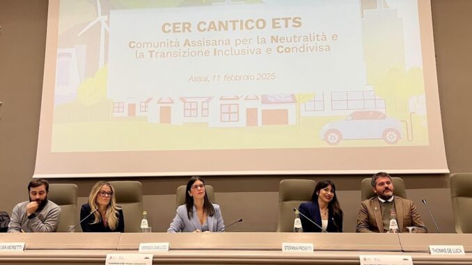Prime adesioni alla Comunità Energetica di Assisi