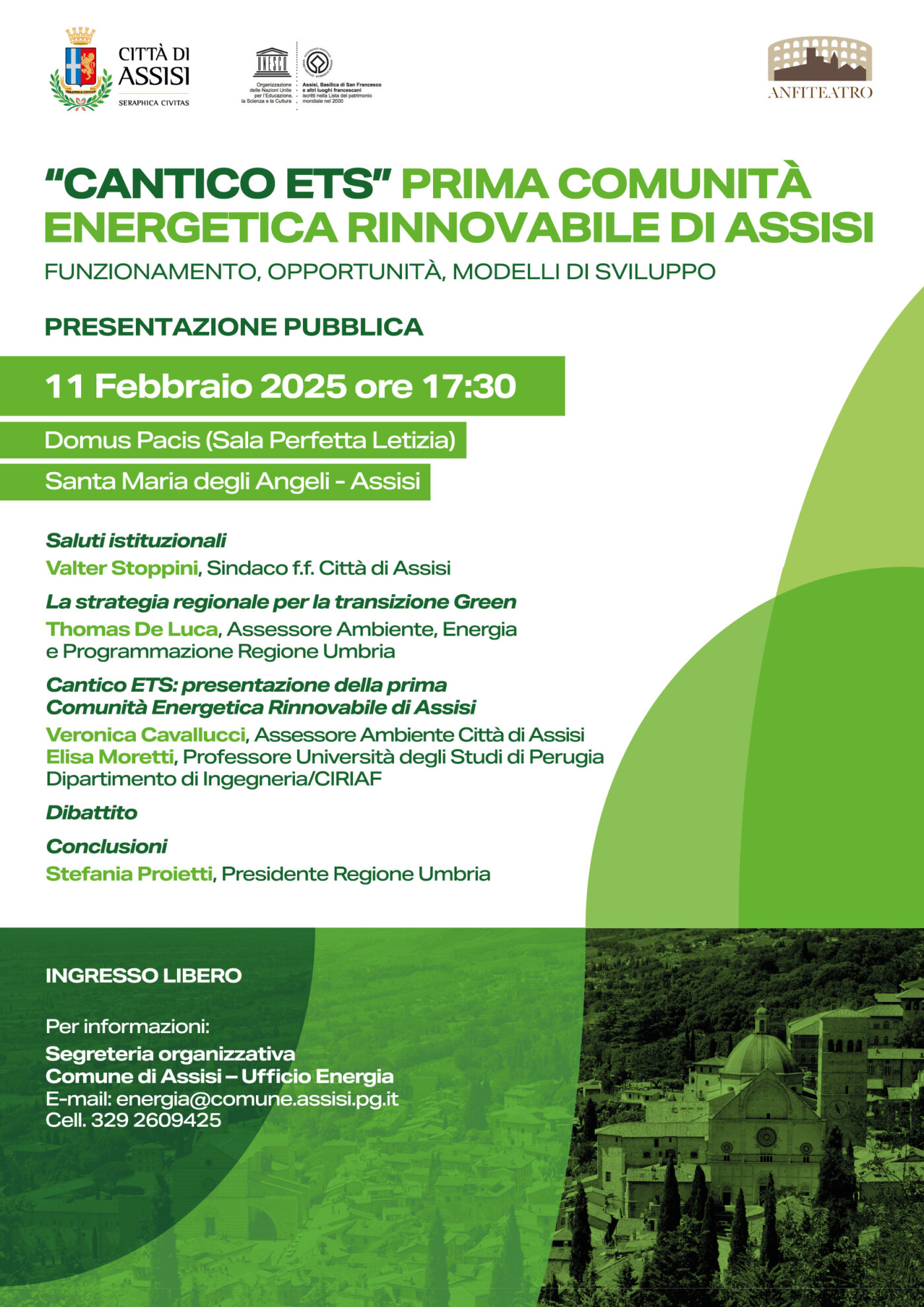 Cantico ETS: presentazione della prima comunità energetica pubblica