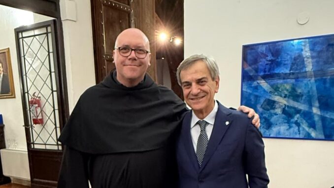 Ringraziamento della Comunità Francescana al Prefetto Gradone Ringraziamento della Comunità Francescana al Prefetto Gradone