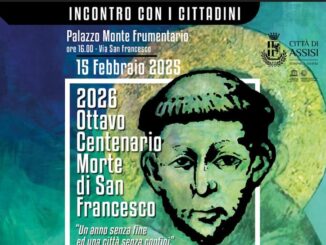 Incontro pubblico ad Assisi per il Centenario di San Francesco
