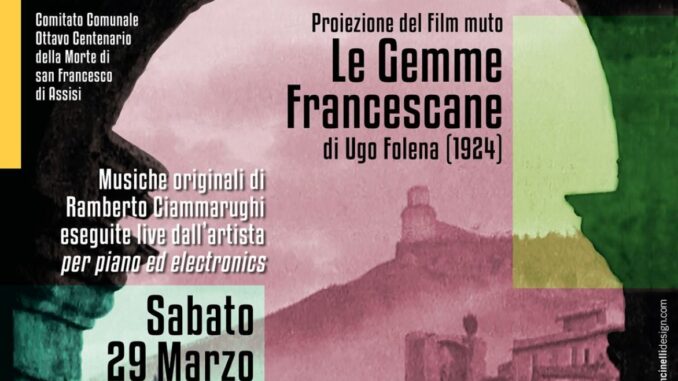 Film muto e musica live, Assisi celebra San Francesco