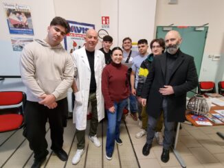 Gli studenti dell’Istituto Alberghiero si impegnano nella donazione