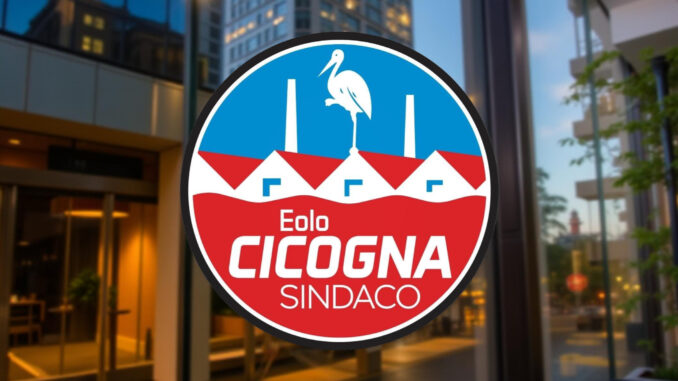 Eolo Cicogna spiega il simbolo della sua lista civica - Video con le sue parole