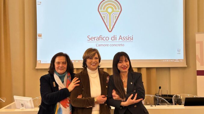 Stefania Proietti al Serafico di Assisi: “Qui mi sento a casa" Stefania Proietti al Serafico di Assisi: “Qui mi sento a casa"
