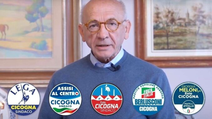 Presentate le liste a sostegno di Eolo Cicogna, ecco i logo