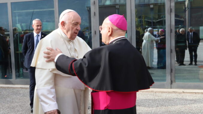 Morte Papa Francesco, il messaggio di mons. Domenico Sorrentino