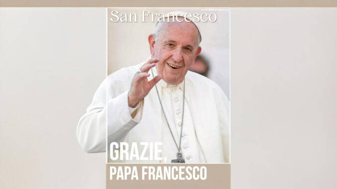 Rivista San Francesco, numero di maggio su Papa Bergoglio