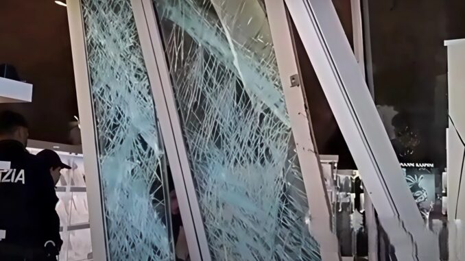 Furto con auto in gioielleria ad Assisi, indagini in corso