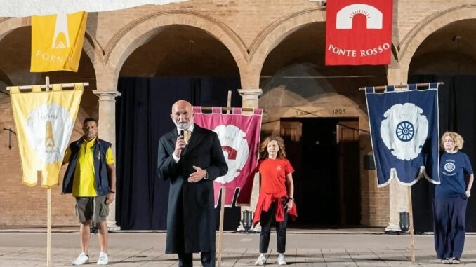 Benedizione e presentazione aprono il Palio del Cupolone 2025