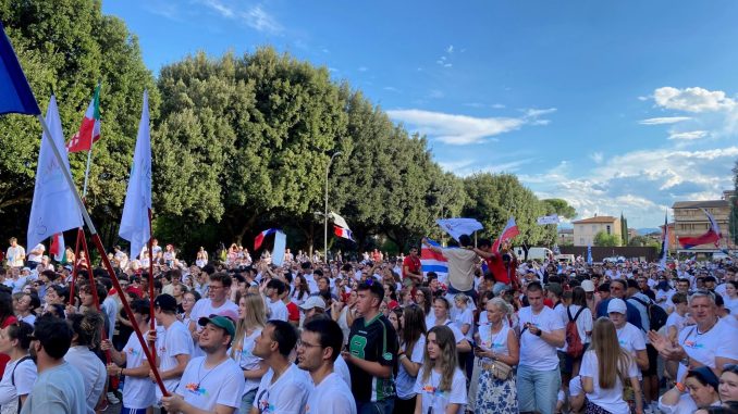 Oltre 2000 giovani accolti in Umbria per il loro Giubileo Oltre 2000 giovani accolti in Umbria per il loro Giubileo