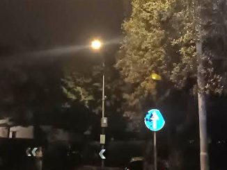 Illuminazione ripristinata in viale Umberto I ad Assisi