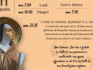 Santa Chiara, fede e carità al cuore di San Damiano