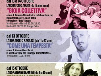 Laboratori di teatro al via al Piccolo Teatro degli Instabili