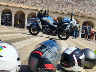 Motociclisti ad Assisi uniti per la pace e il dono del sangue