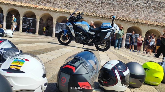 Motociclisti ad Assisi uniti per la pace e il dono del sangue