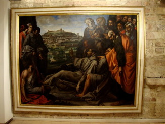La tela San Francesco di Cesare Sermei torna a risplendere