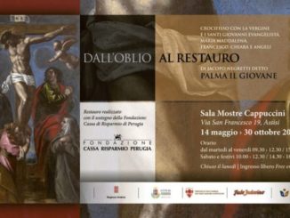 Dipinto di Palma il giovane dopo il restauro, ad Assisi fino a ottobre