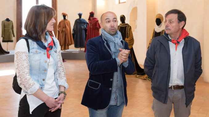 Calendimaggio, Umbria Rievoca, inaugurazione Mostra Costume di Daniele Gelsi