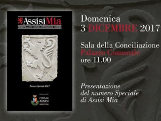 Assisi Mia dedicato a Carlo Angeletti, fu il principale sostenitore della rivista
