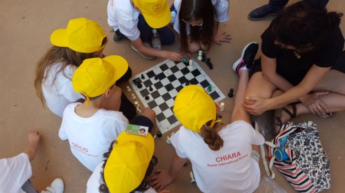 Dieci bambini di Assisi International School al Torneo Nazionale di Scacchi per le Scuole
