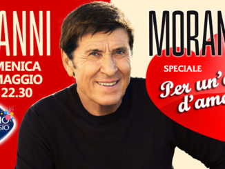 Gianni Morandi a Radio Subasio allo Speciale per un'Ora d'amore