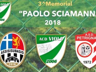 Paolo Sciamanna, terzo memorial a Viole di Assisi, per ricordare