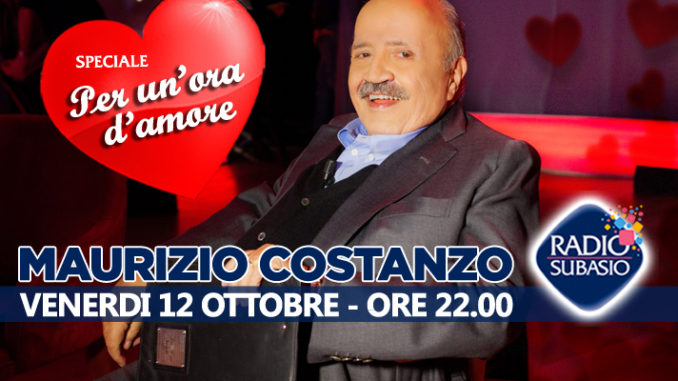 Radio Subasio, Maurizio Costanzo conduttore del cuore a Speciale Per Un'Ora d'Amore