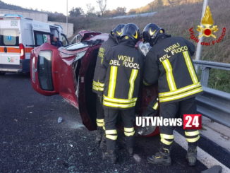 Incidente stradale tra Valfabbrica e Petrignano di Assisi, un ferito