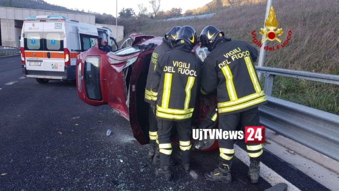 Incidente stradale tra Valfabbrica e Petrignano di Assisi, un ferito