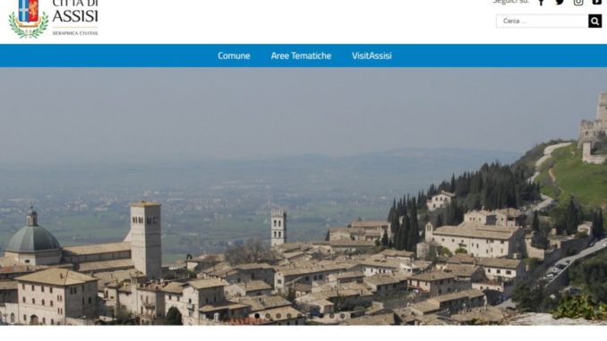 Nuovo sito del Comune di Assisi, ecco chi sono i visitatori online