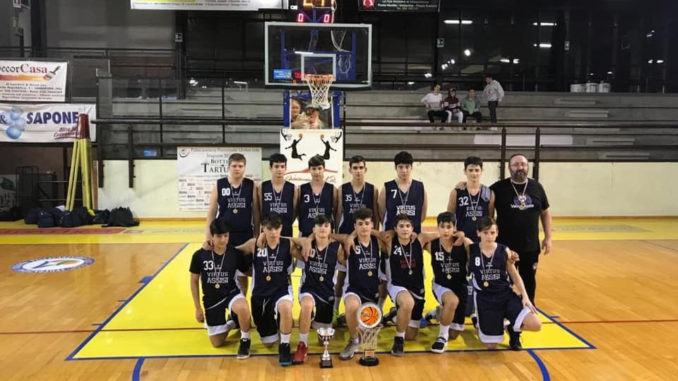 Basket, Under 15 della Virtus Assisi è campione regionale