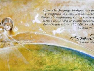 In questa Pasqua diversa l’augurio da Assisi è stato quello di una rinascita