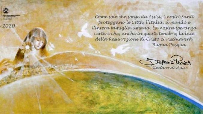 In questa Pasqua diversa l’augurio da Assisi è stato quello di una rinascita