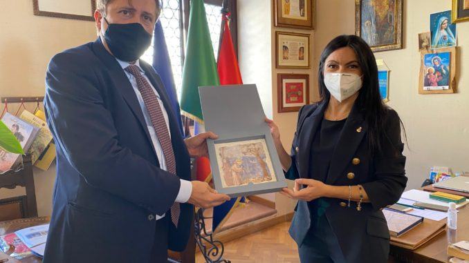 Visita in comune ad Assisi del vice ministro della salute Sileri